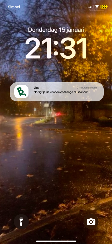 Mark reageert stap 5